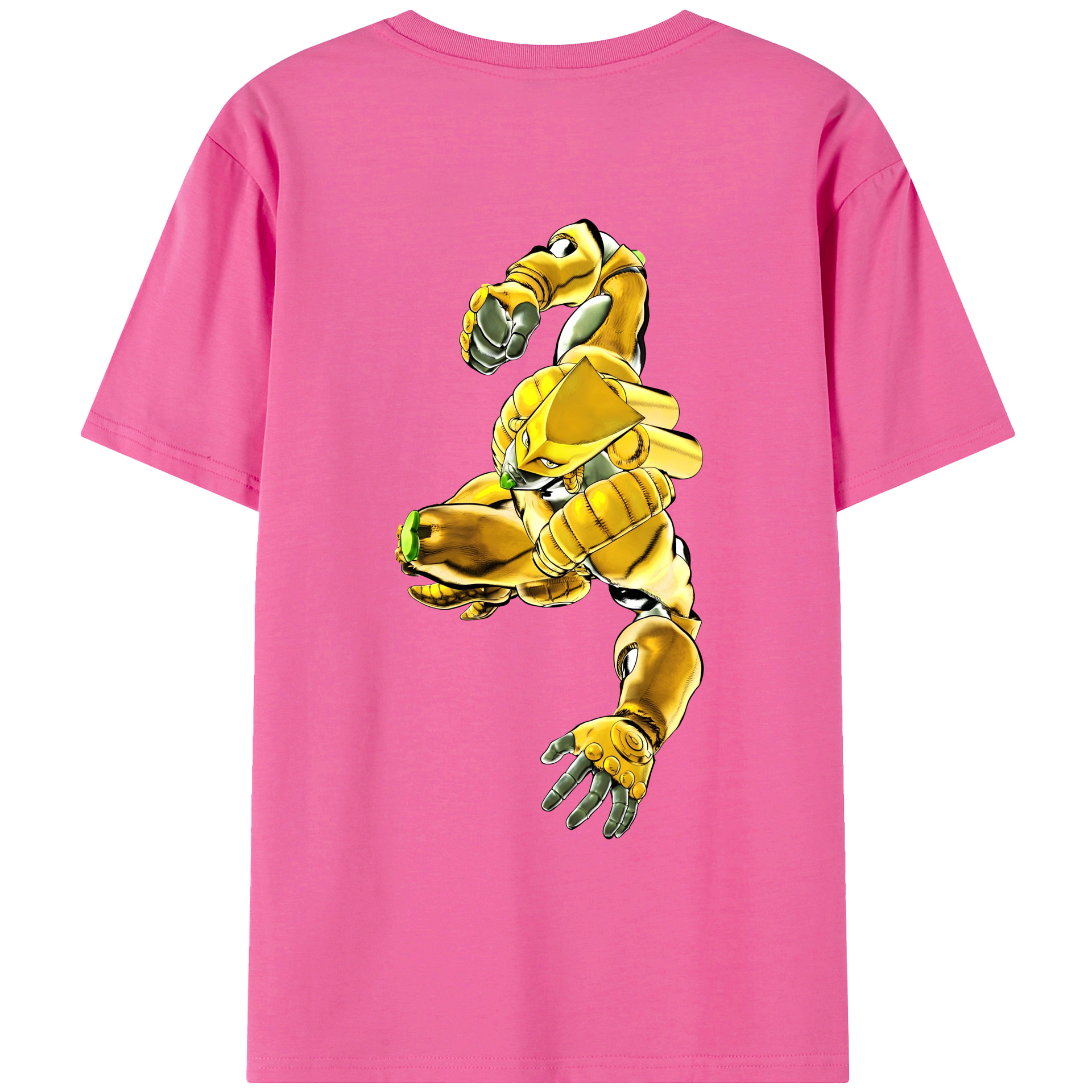 （画像用） ジョジョの奇妙な冒険 ディオ?ブランドー JoJo's Bizarre Adventure Dio Brando レディース半袖Tシャツ(バックプリント)